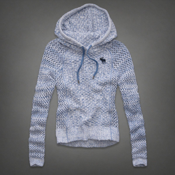 Abercrombie Fitch Mujeres Traspasado Capucha Jersey AF8311